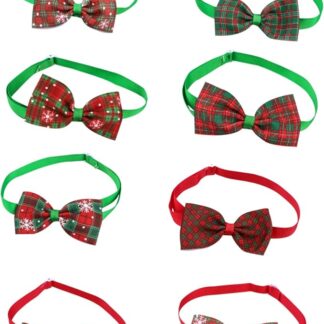 Sosoport 8pezzi Collare Natalizio Per e Al Per Animali Domestici Decorazione Natalizia Materiale Adatto e
