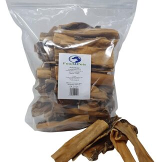 Food4Pets Pelle di cervo per cani, 1 kg, snack da masticare in 100% cervo, misura da masticare e occupazione naturale per cani