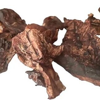 Dei NATURE Polmoni di Manzo Essiccati per Cani, 1 kg, Snack Naturale per Dieta BARF