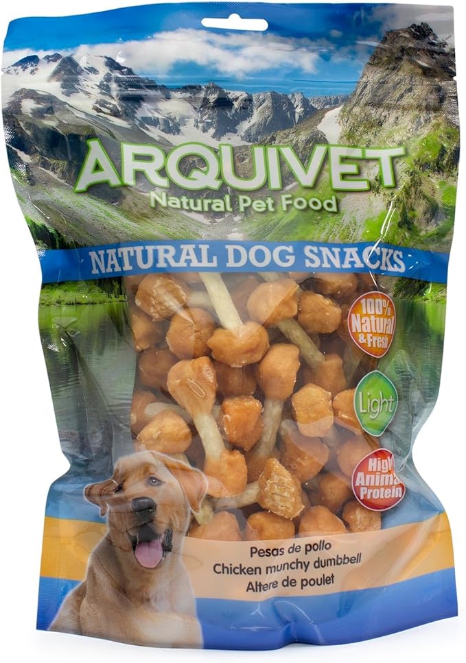 Arquivet - Pesi di Pollo (1 Kg) - Snack naturali per cani