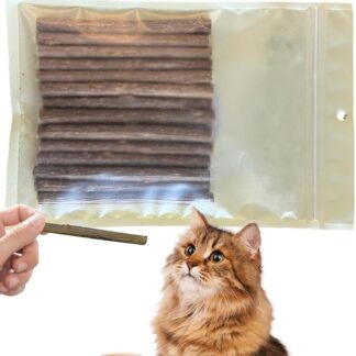 Stick Per La Pulizia Dei Denti Per Gatti - Giocattolo Da Masticare Argento Naturale | Snack Snack In Dalla Noia, Per Gatti, Dentistiche Masticare Per Pulire I Denti E Supportare