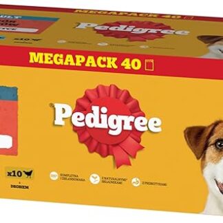 Pedigree DOGCARE - Sacchetto per alimenti per cani, in gelatina, 40 x 100 g