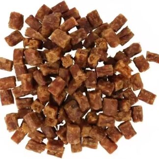 Dei NATURE Cubetti di Anatra, Snack Naturale per addestramento cani, 400g senza grassi e zuccheri