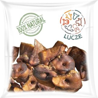 Lucze® - nasi di maiale essiccate – 5 kg – muso di maiale per cani – spuntino naturale per cani – articolo da masticare per cani grandi e piccini – senza cereali