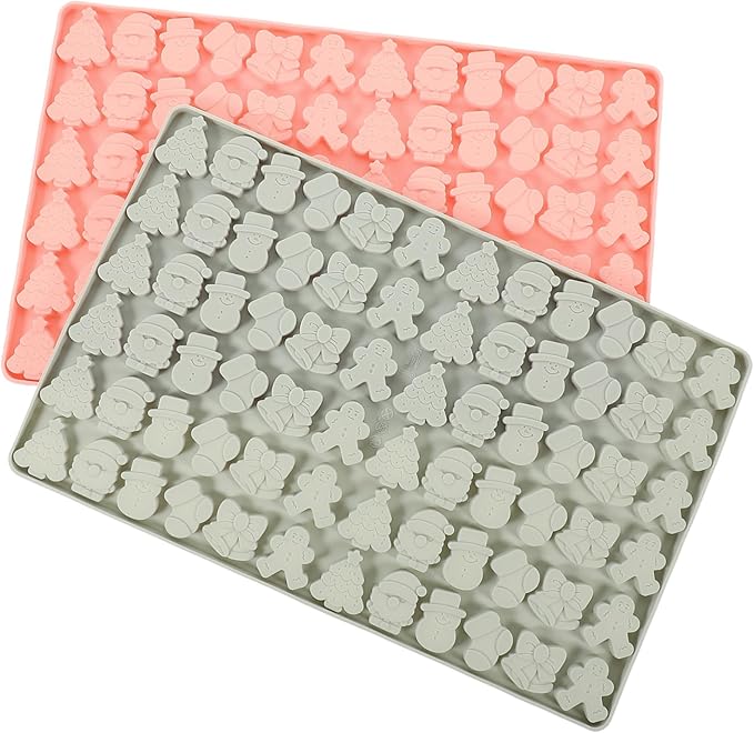 Alipis Set Di Dolcetti in Silicone Per Cani Dolcetti Da Forno A Tema Natalizio Snack Per Cani Senza Utensili Da Forno
