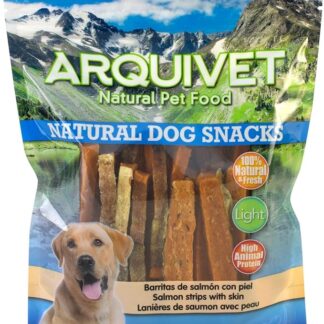 ARQUIVET Chips d'anatra - 350 gr - Snack per cani naturali - 100% naturali - prelibatezze per cani - Prodotto leggero - Molto ricco di sostanze nutritive