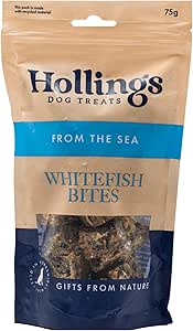 Hollings - Snack al pesce per cani (8 pezzi) (8 x 75g) (Multicolore)