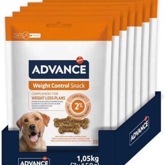 ADVANCE Snacks - Appetite Control Snack per Cani - Confezione 7 x 150gr - Total 1050gr