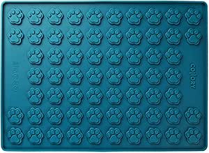 Collory Tappetino da forno in silicone a forma di zampe (3 cm), per biscotti per cani fai da te e dolcetti, stampo per ossa, cioccolatini, antiaderente e adatto per alimenti (senza BPA)