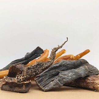 Dei NATURE Mix di Carne Masticativi, Snack Naturali per Cani, 1 kg, Ideale per Dieta Barf