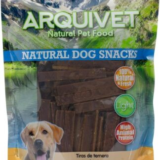 Arquivet - Straccetti di manzo (1 Kg) - Snack naturali per cani
