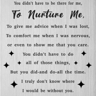 Gezxin Matrigna Biglietto per la Festa della Mamma Regali di compleanno per la matrigna della figliastra Amo la mia matrigna Matrigna Pasqua Natale Natale Matrimonio Giorno del Ringraziamento Regali