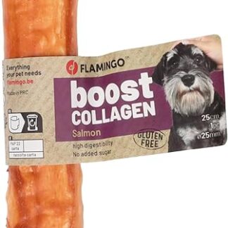 Flamingo Boost Bastoncino con Salmone E COLLAGENE 25CM 25MM 1PZ
