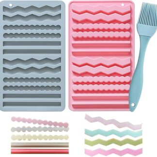 Tappetino da forno per biscotti per cani, 2 tappetini da forno in silicone per cani e dolcetti senza BPA