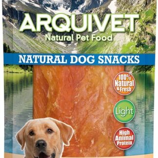 ARQUIVET Filetto di pollo - 100 gr - Snack 100% naturali per cani - prelibatezze per cani - Prodotto leggero - Molto ricco di sostanze nutritive