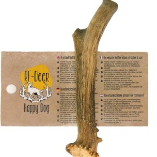 RF - Deer Corno di Capra per Cani 100% Naturale Osso di Capra per Cani Masticativi Naturali, Giochi e Snack Bocconcino per Cane Taglia S Hard Version 20-60 g 7-13 cm 1 Pezzo