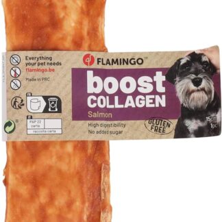 Flamingo Boost Strisce con Salmone E COLLAGENE 15CM 1PZ