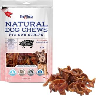 Frigera Snack per cani naturali, ricchi di proteine, senza glutine e cereali, 500 g