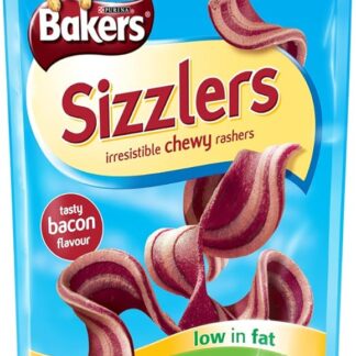 Bakers Sizzlers Bacon Flavour 120 g (confezione da 6) 720 g