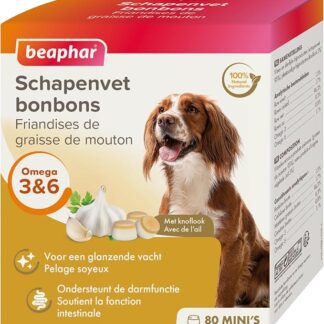 Beaphar 11021 Barattolo Bonbons Aglio Mini 245g, Bianco