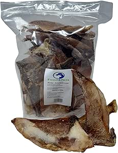 Food4Pets Cartilagine per la spalla del bestiame, 1 kg, naturale per cani e spuntino da masticare per cani di grossa taglia, supporta la cura dentale e garantisce un'occupazione di lunga durata