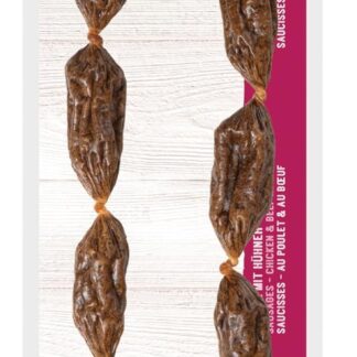 Zoë Meat Market - Salsicce, pollo e manzo, 90 g