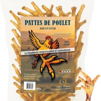 Zampe di pollo per cane - dolcetti 500 g