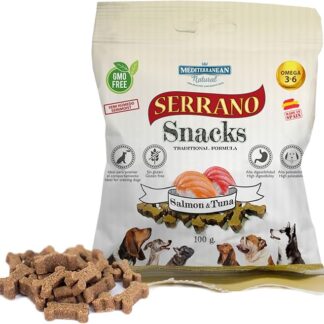 Mediterranean natural – Snack per Cani Serrano Snack Pesce 100 gr
