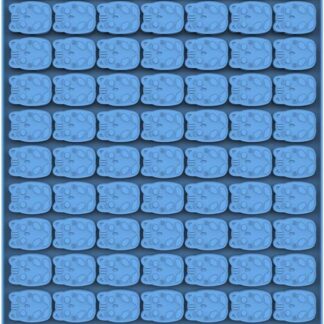 Stampo per biscotti per animali domestici, tappetino in silicone per caramelle, cioccolato, motivo Husky Cat Pattern Dog Food Biscuit Mold riutilizzabile Bakeware Tappetino da forno per cuccioli