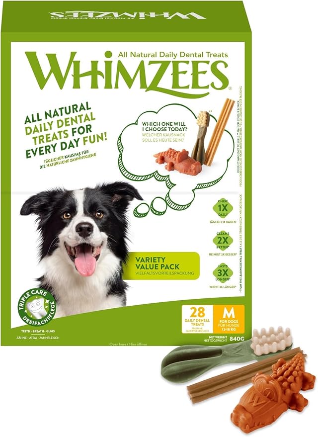 WHIMZEES Variety Value Box M 28uds/Caja