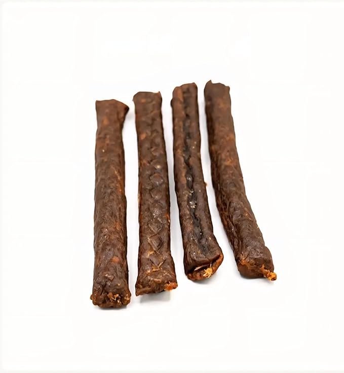 Dei NATURE Stick di Maiale per Cani, Snack di Carne Essicata, 400g, Adatto per Dieta Barf