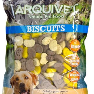 ARQUIVET Biscotti per Cani Smiles 1 kg- Snack per Cani - Chuches, prelibatezze, premi, premi e caramelle per Cani - Migliori Snack per Cani