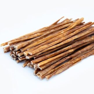 SAM SNACK - Intestini Essiccati per Cani di Maiale 100 GR – 100% Naturali, Alta Digeribilità, Ricchi di Proteine – Snack Naturale per Cani di Tutte le Taglie – Senza Additivi