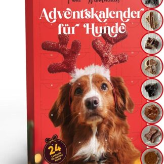 Snuffle Calendario dell'Avvento per Cani 2025 – 8 tipi di snack premium e deliziosi per il tuo cane: Ingredienti di alta qualità – Calendario dell'Avvento Cani con una selezione esclusiva