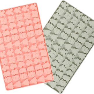 Mikinona 2pezzi Stampi Silicone Per Biscotti e Snack Per Cani Natalizio Facili Da Pulire Per Dolci e Snack Fatti Casa Per Cucine Ristoranti e Amanti Degli Animali