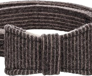 Flamingo Cane Collare con Fiocco Herbert Marrone Scuro XS 25-40cm 15mm