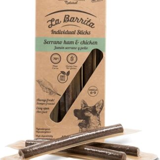 Barrette di pollo e prosciutto