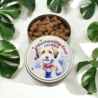 J & G Amore delle zampe – Piccolo mazzo di bocconi in scatola per viaggi (bouquet)