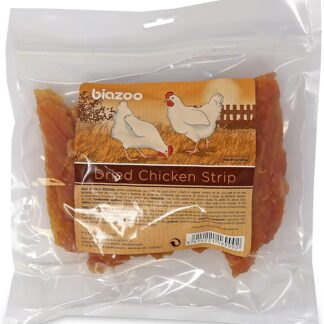 Biazoo - Petti di pollo essiccati 500 g. Snack per tutte le razze ad alto contenuto proteico.