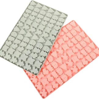 COLLBATH 2 Pezzi in Silicone Per Dolcetti Per Cani Natalizi Per Caramelle Al Cioccolato Flessibili E Resistenti