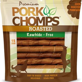 Pork Chomps Cuoio di Carne di Maiale arrosto mastica, 15,2 cm Torsione