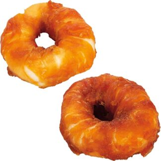 Beeztees K&Bz Snack Cane Anello In Pelle Commestibile con Pollo 2 Pz 100 g