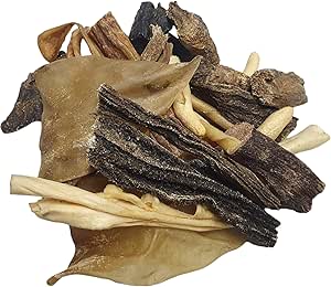 OGF® Igiene dentale 100% naturale/cura dentale pesce per cani di piccola e media taglia, igiene dentale aiuta a lavarsi i denti, bocconcini spazzolini da denti, snack per cani naturali denti OGF (S)