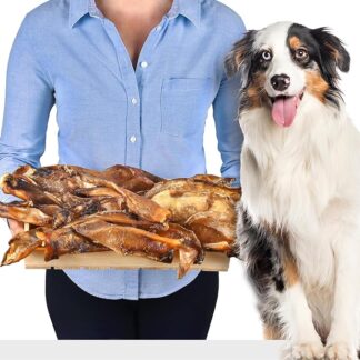 Cartilagine di manzo per cani, 1 kg (circa 15 – 20 pezzi), spuntino naturale in 100% bovino, rinforza le articolazioni e la cura dentale, senza cereali e senza additivi