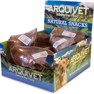 Arquivet Orecchio di Maiale XXL (Scatola Completa 10 Pezzi retrattili) 1300 g