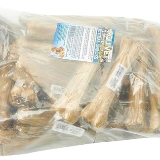 ARQUIVET Osso di bufalo pressato ripieno di tendine di bufalo - 21 cm - Scatola da 30 pezzi - 5.250 g - Snack naturale per cani