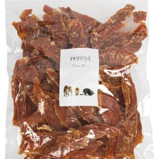 Petstyle Living Filetti di Pollo Essiccati – Snack per Cani – 1kg