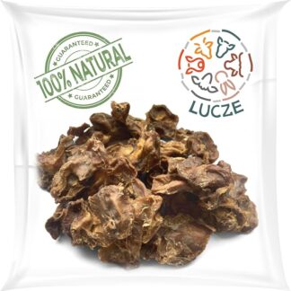 Stomaci di pollo essiccati per cani, 200 g, stomaci di pollo, articolo da masticare per cani, Lucze Premium