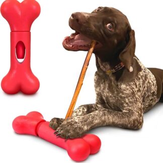 GoSports Chew Champ Bully Stick Holder for Dogs – Tiene saldamente i bastoni del bullo per aiutare a prevenire il soffocamento – Dimensioni 20,3 cm