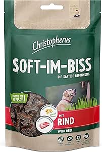 Christoperus Snacks Soft Im-Biss con manzo 125 g
